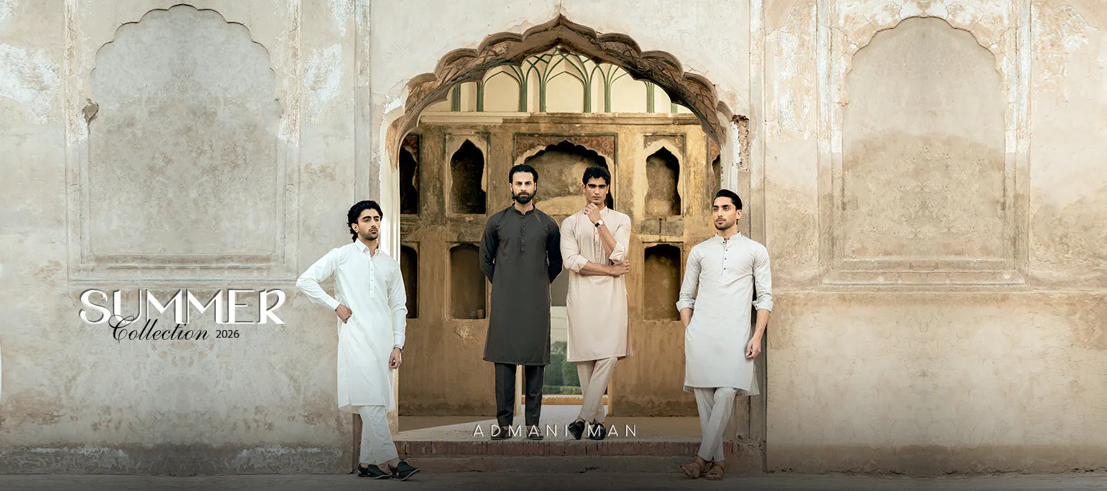 Admani Menswear 專案橫幅