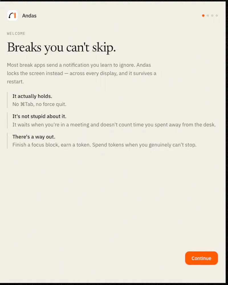 Andas screenshot 3