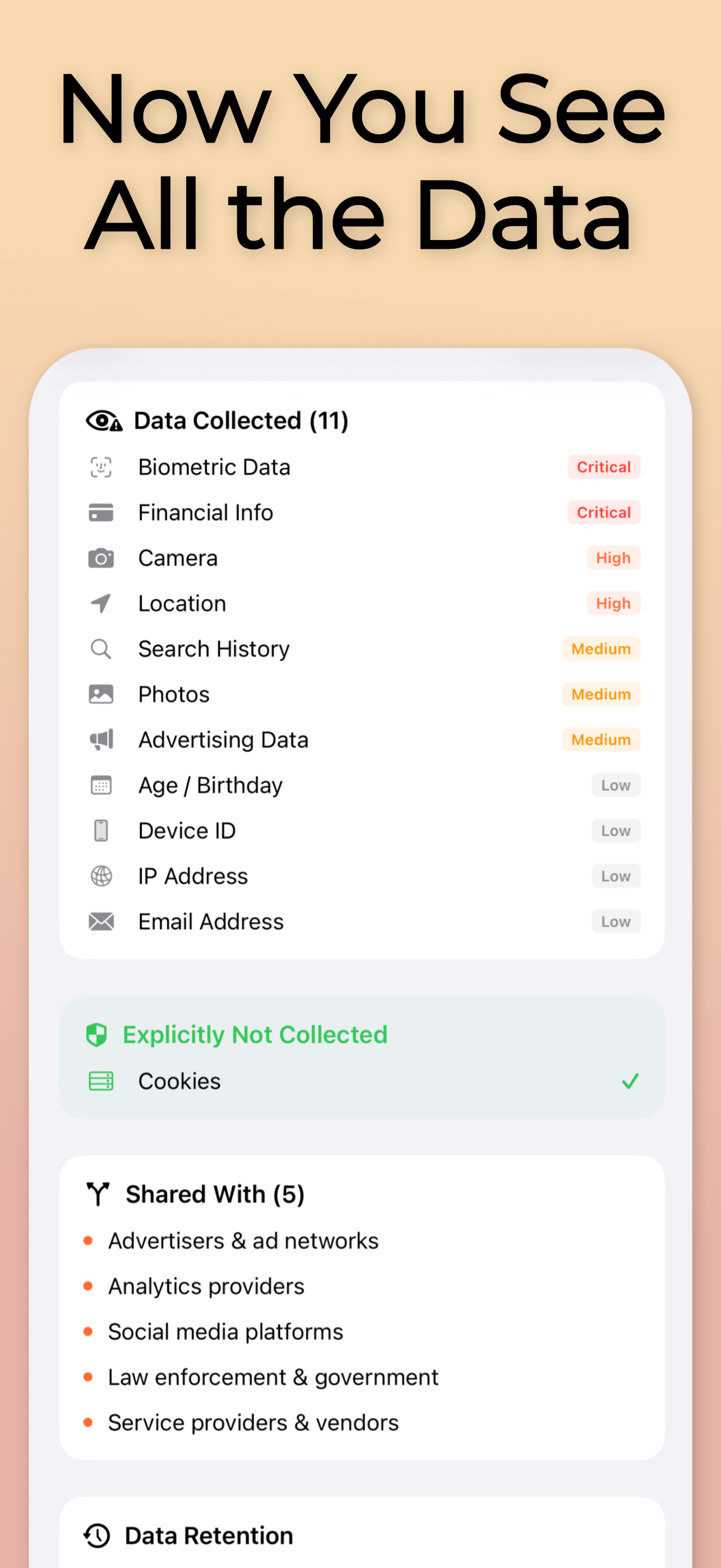 Avalw Vision — Privacy & Terms Scanner gallery image
