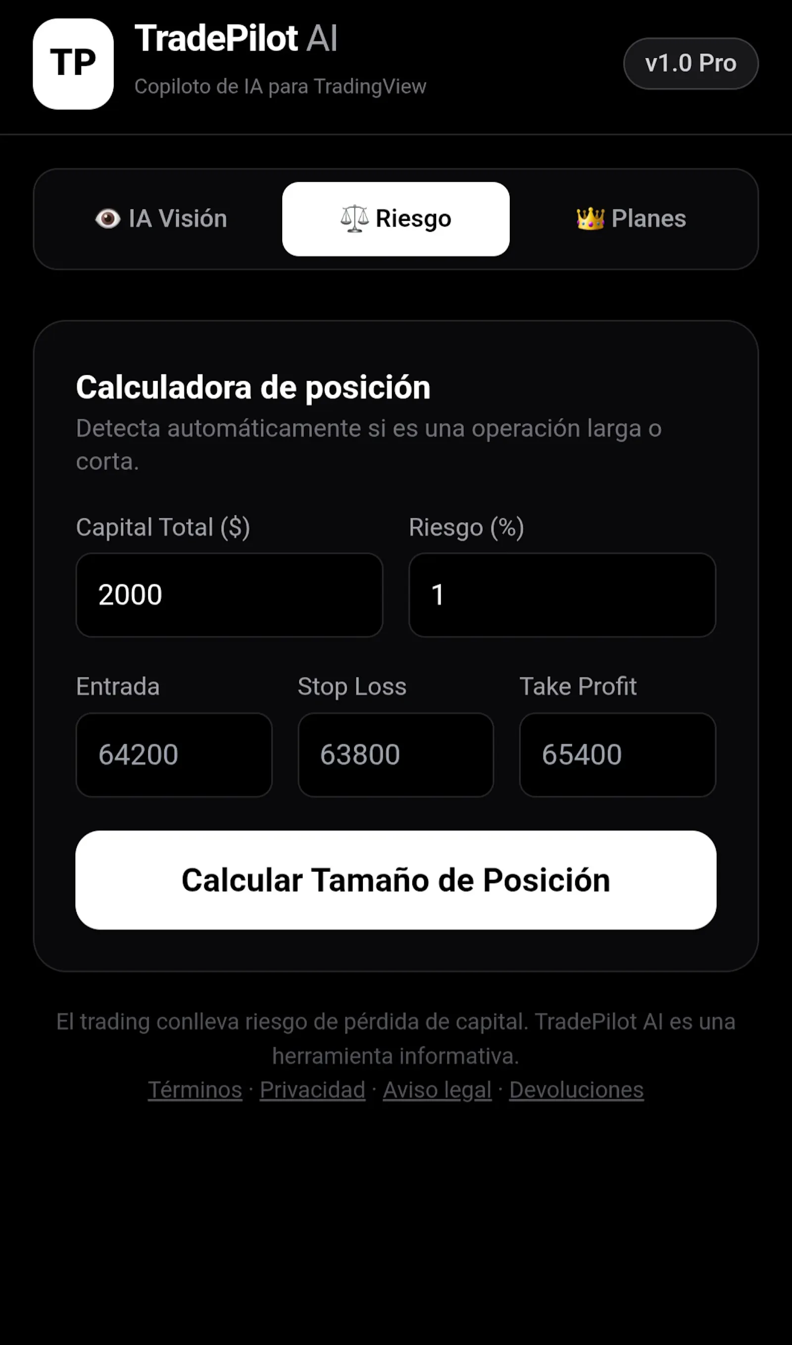 TradePilot AI screenshot 2