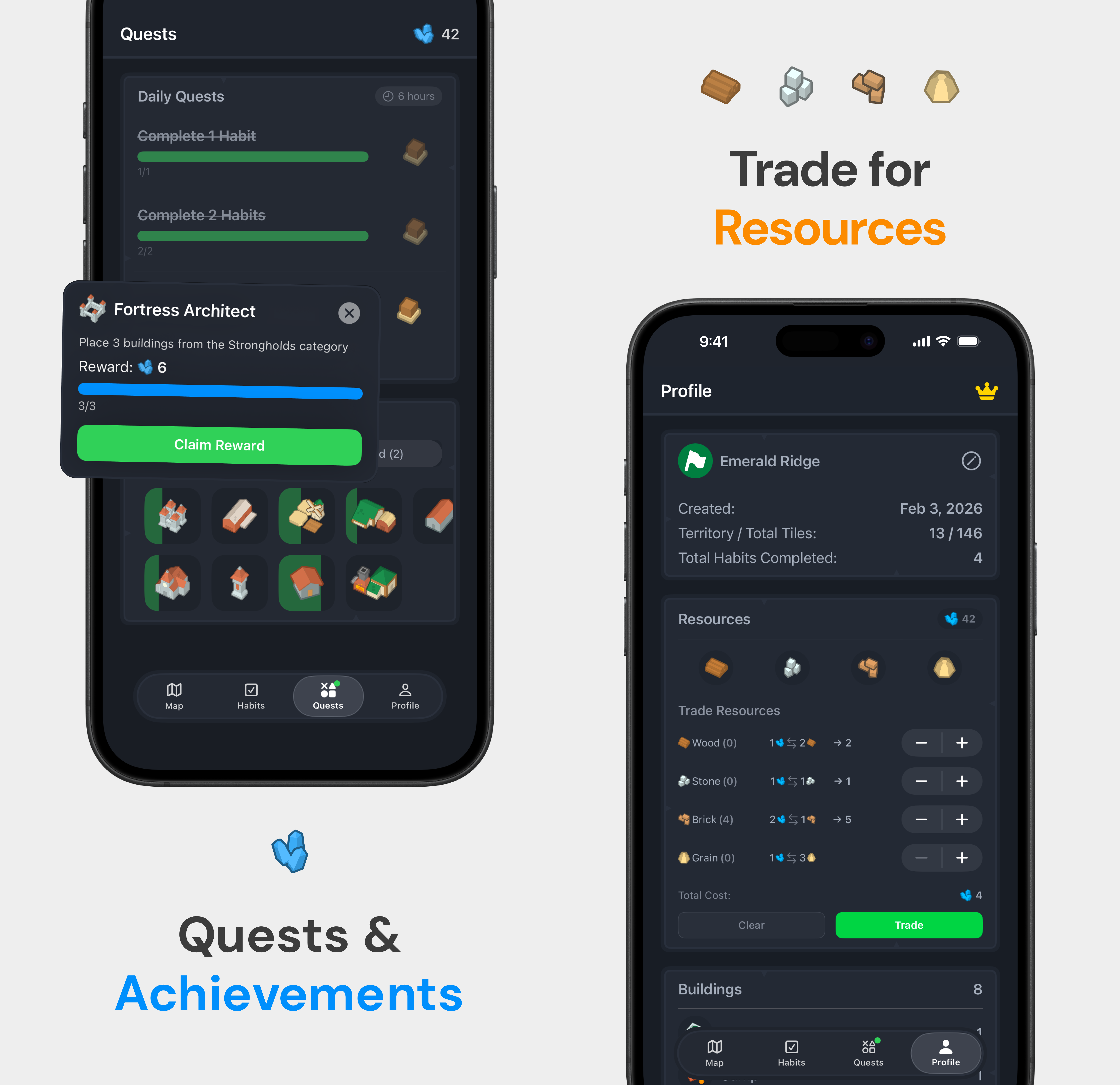 Habit Island - Screenshot 4 showing product features and functionality