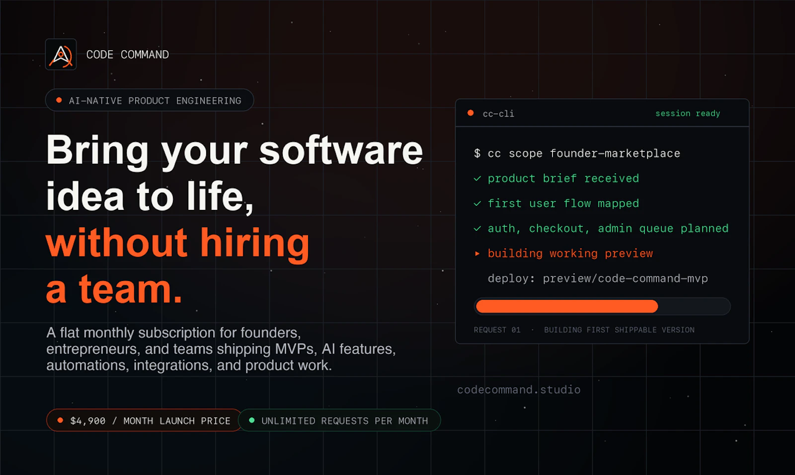 Code Command screenshot 1