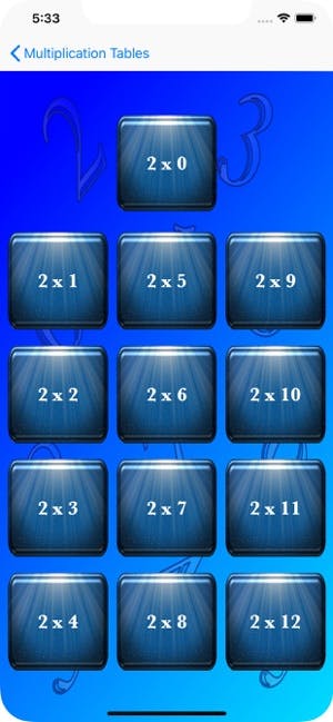 Flashcards Multiplication Lite media 2