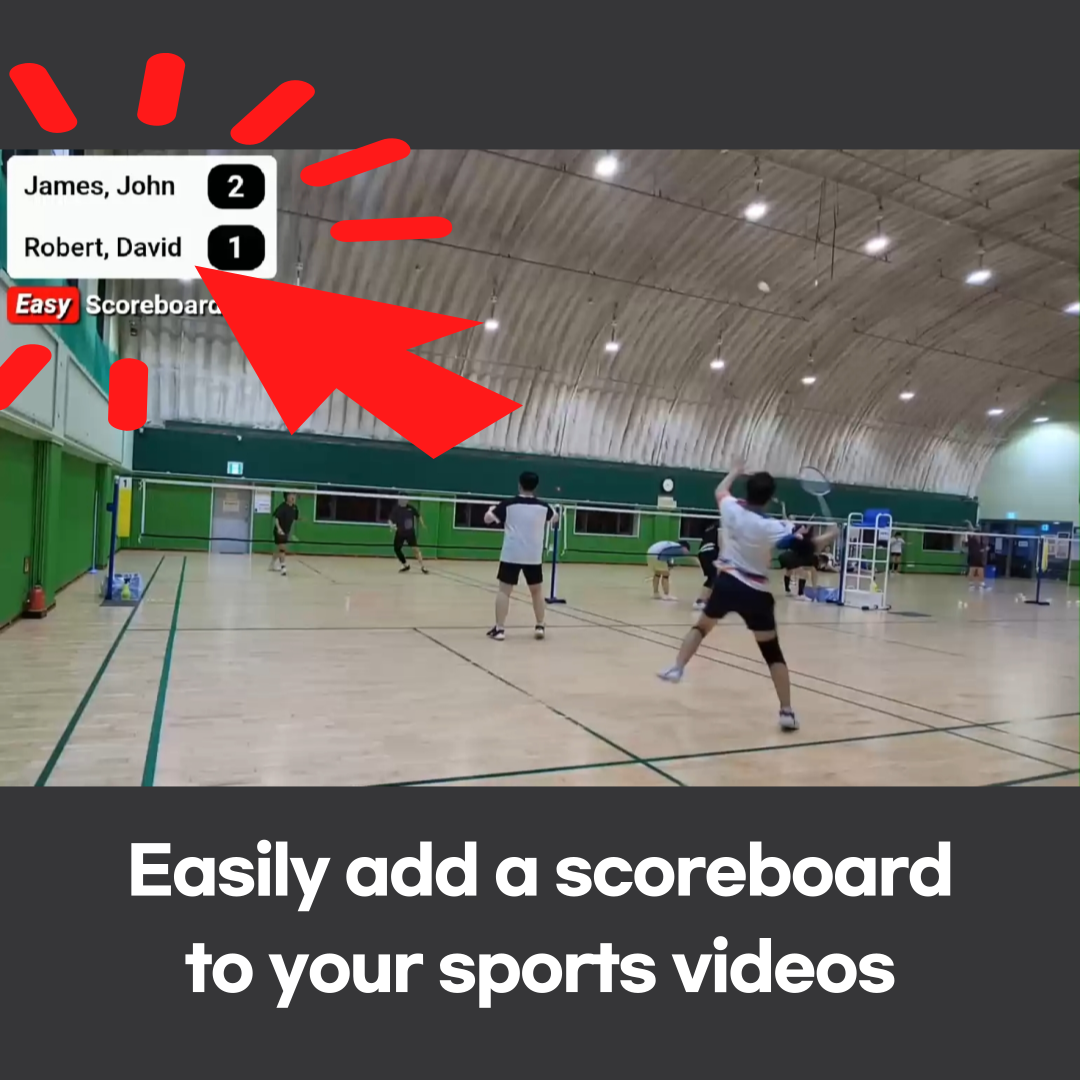 Kolay Skorbord - Spor videolarınıza kolayca bir skorbord ekleyin medya 2