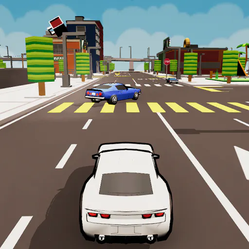 Fantasy Car simulator - cartoon world