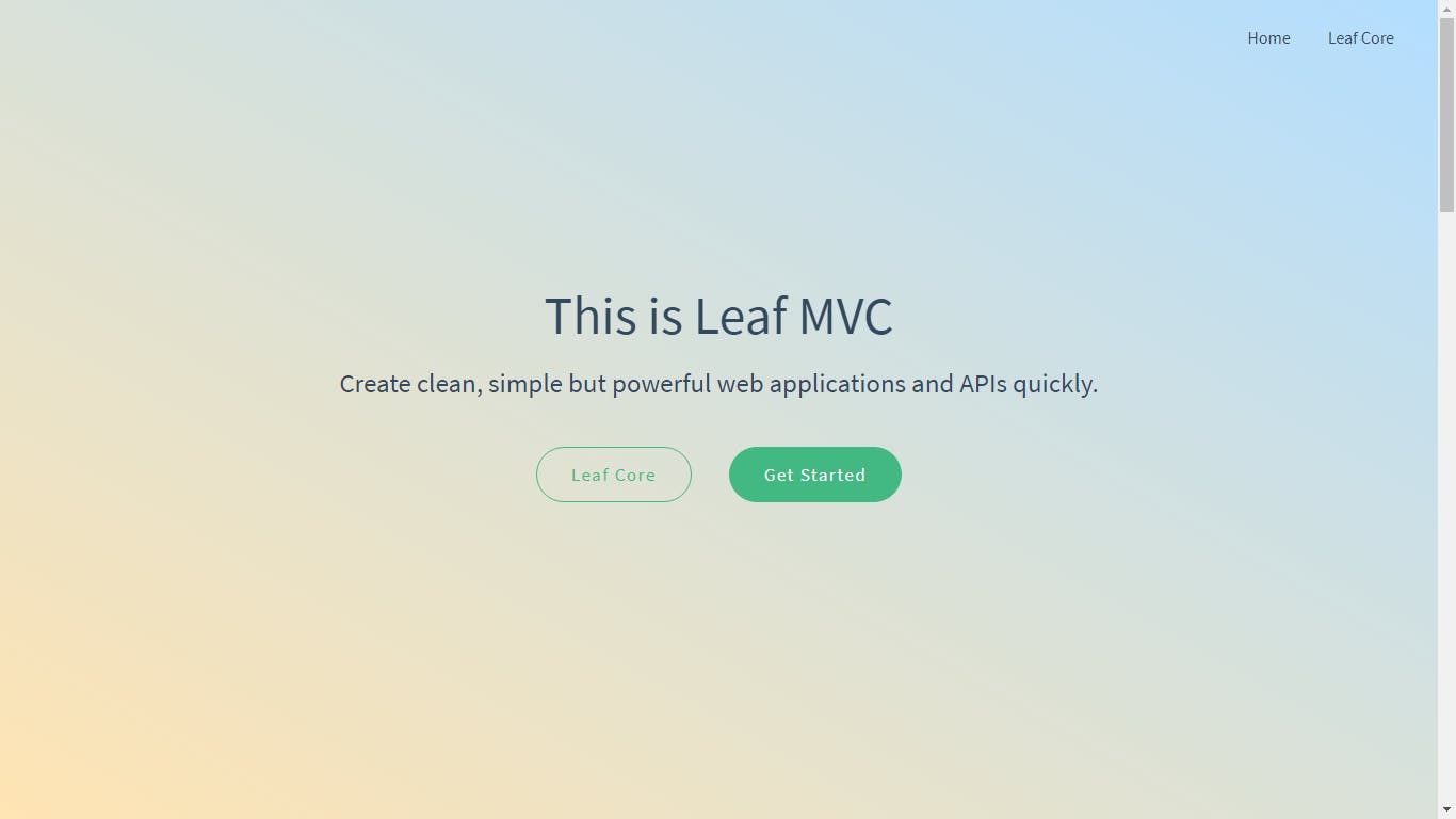 Leaf PHP MVC Framework media 1