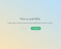 Leaf PHP MVC Framework media 1