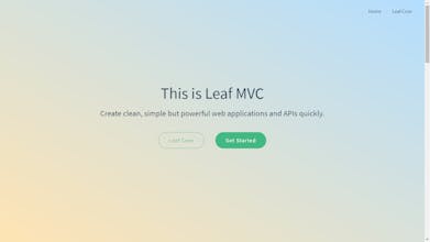 Leaf PHP MVC Framework gallery image