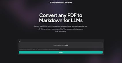 PDF to Markdown Converter gallery image