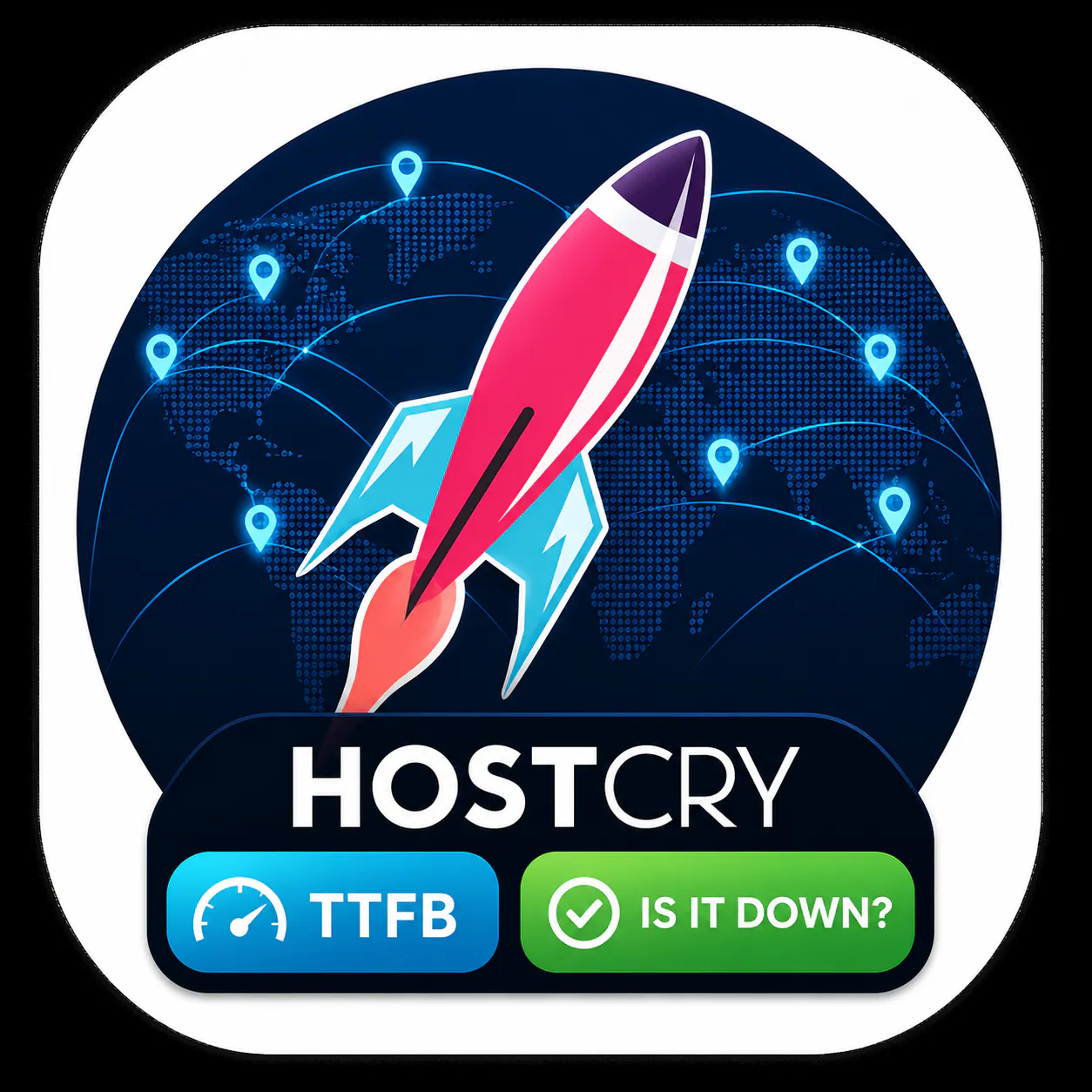 HostCry Global TTFB Checker