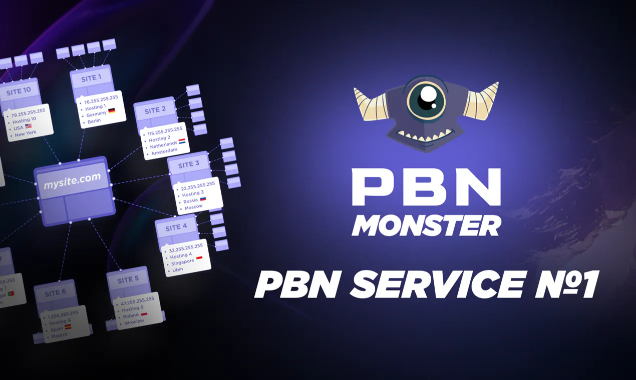 PBNMonster: hosting №1 Worldwide for SEO gallery image