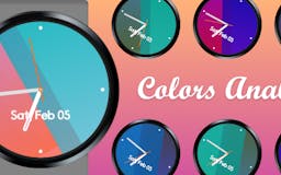 Colors Watch Face (Analog) media 2