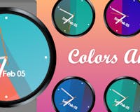 Colors Watch Face (Analog) media 2