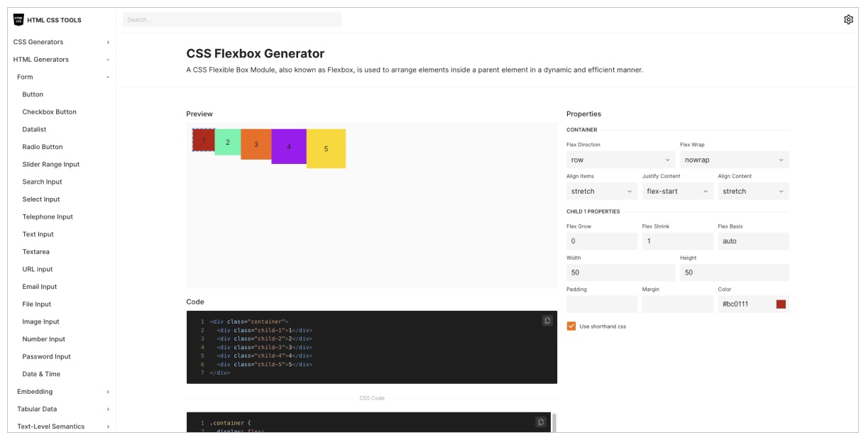 htmlcss.tools media 5