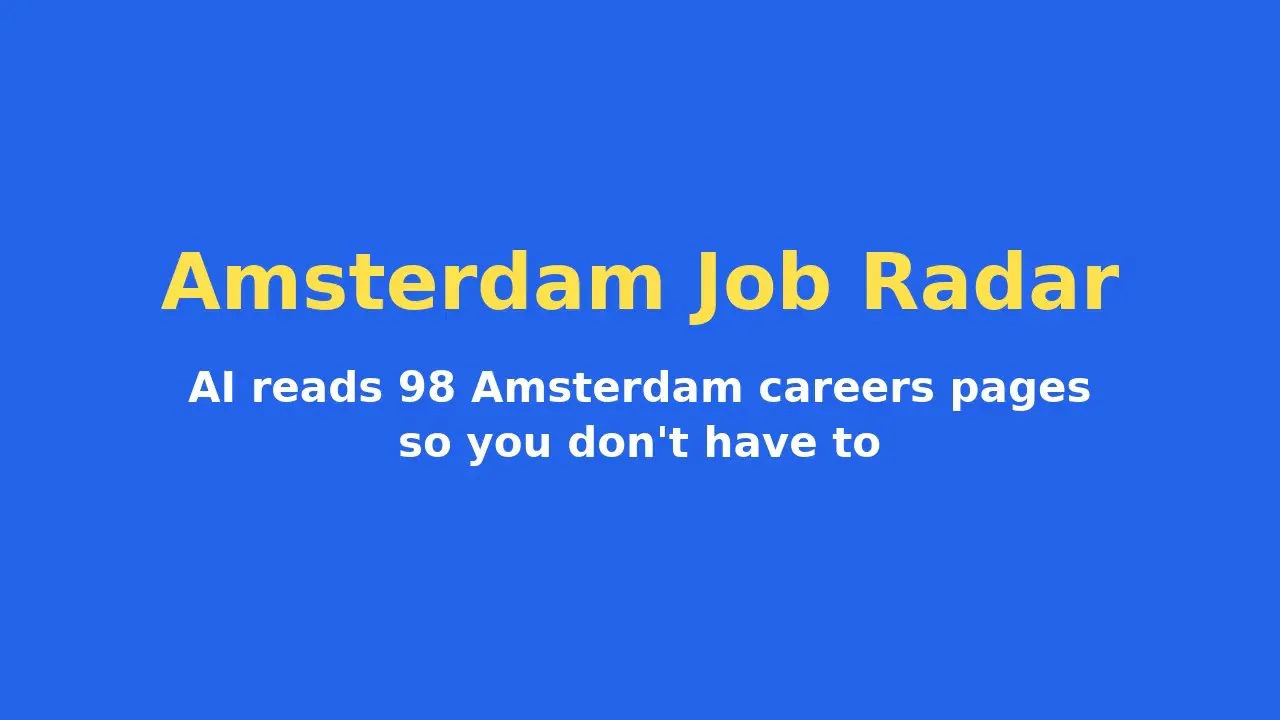 Essentially Amsterdam Jobs gallery image