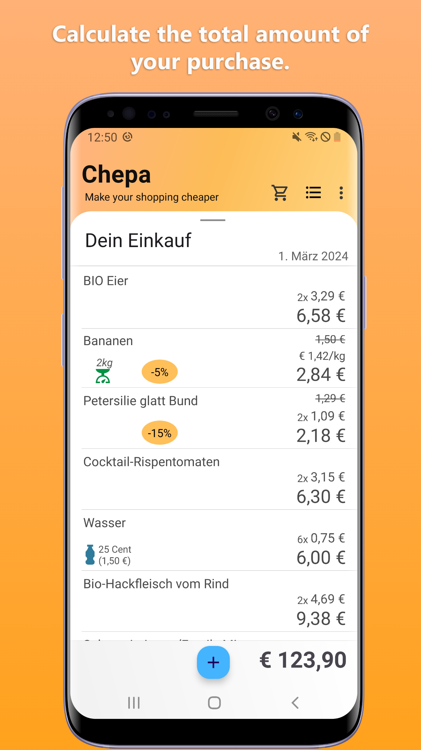 Chepa: Einkaufsrechner Medien 2