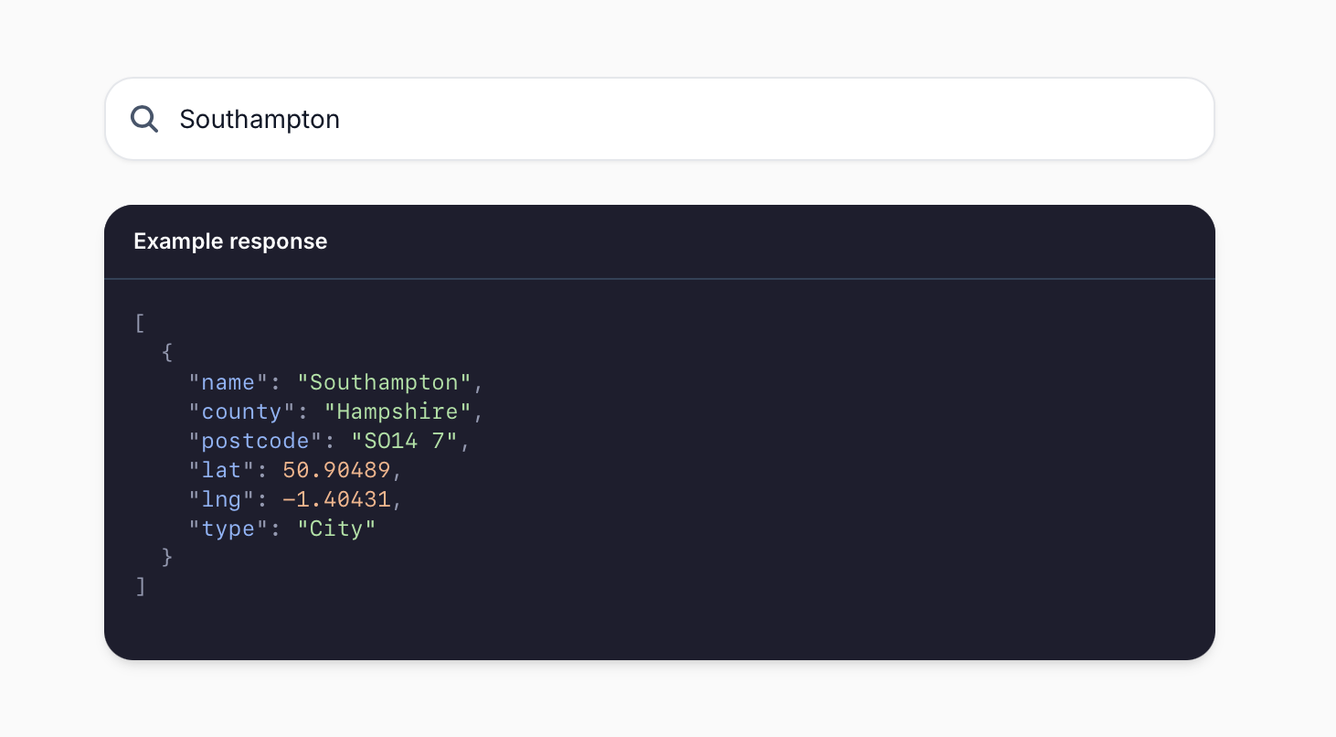 GeoLookup gallery image