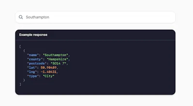 GeoLookup gallery image