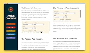 Pair & Compare gallery image