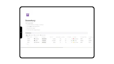 Notion Dropshipping OS gallery image