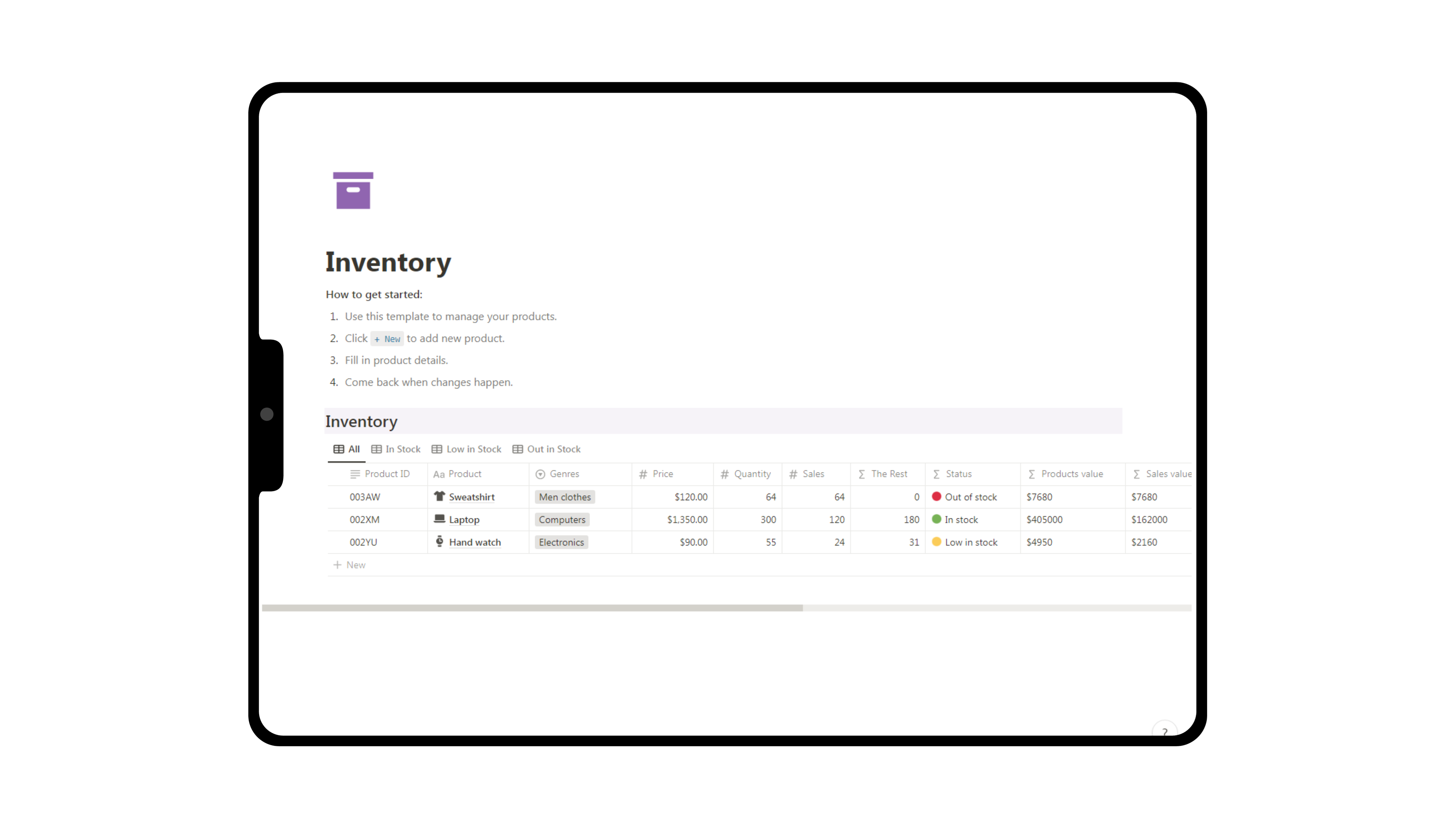 Mídia 4 de Notion OS DropShipping OS
