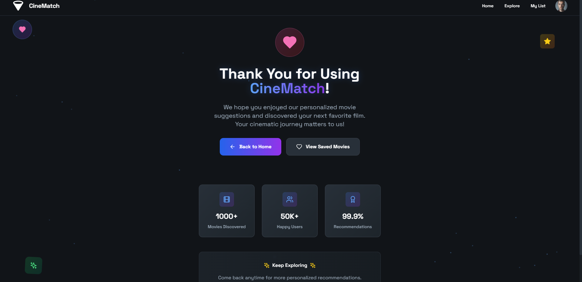 CineMatch gallery image