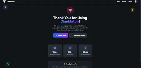 CineMatch gallery image