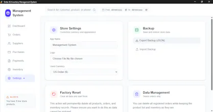 Order and Inventory Management System gallery image