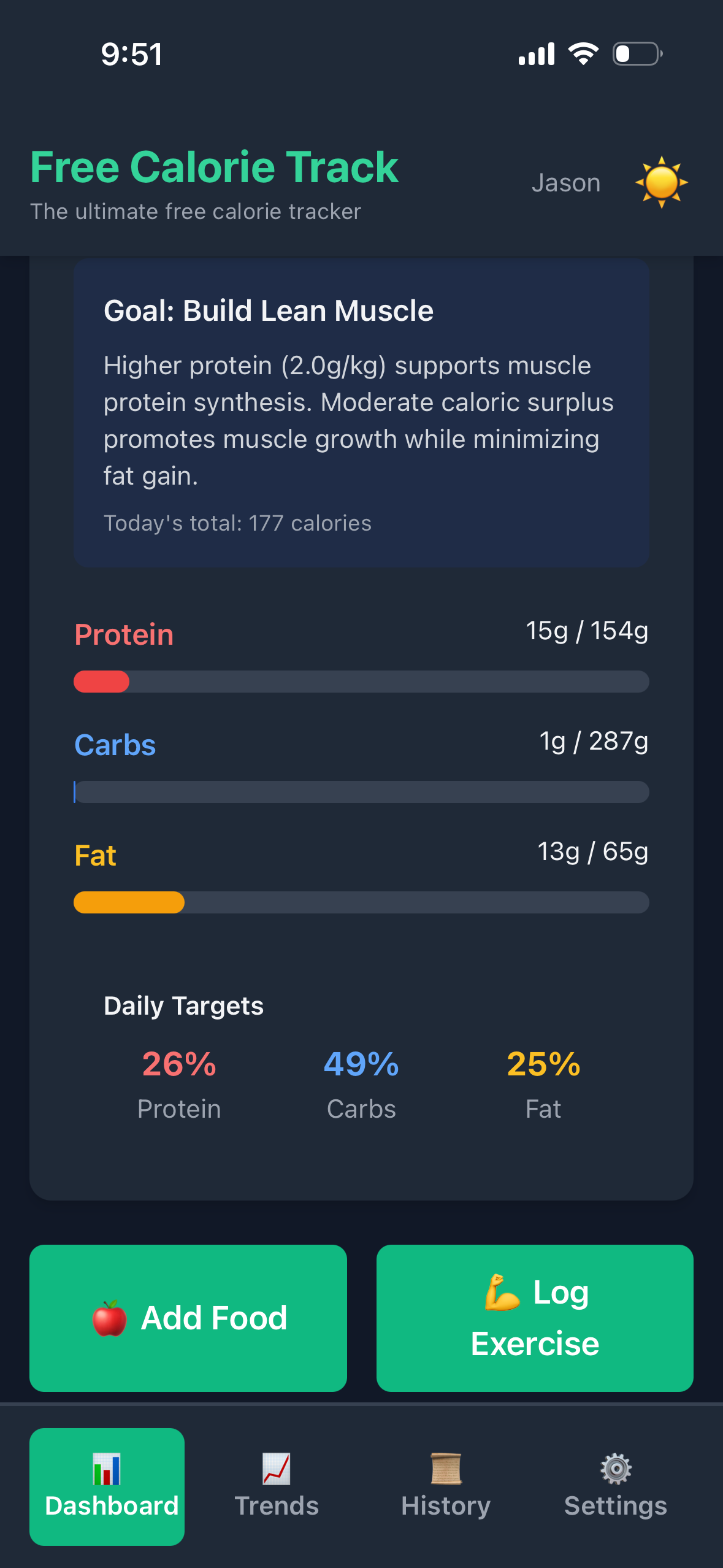 Free Calorie Track gallery image