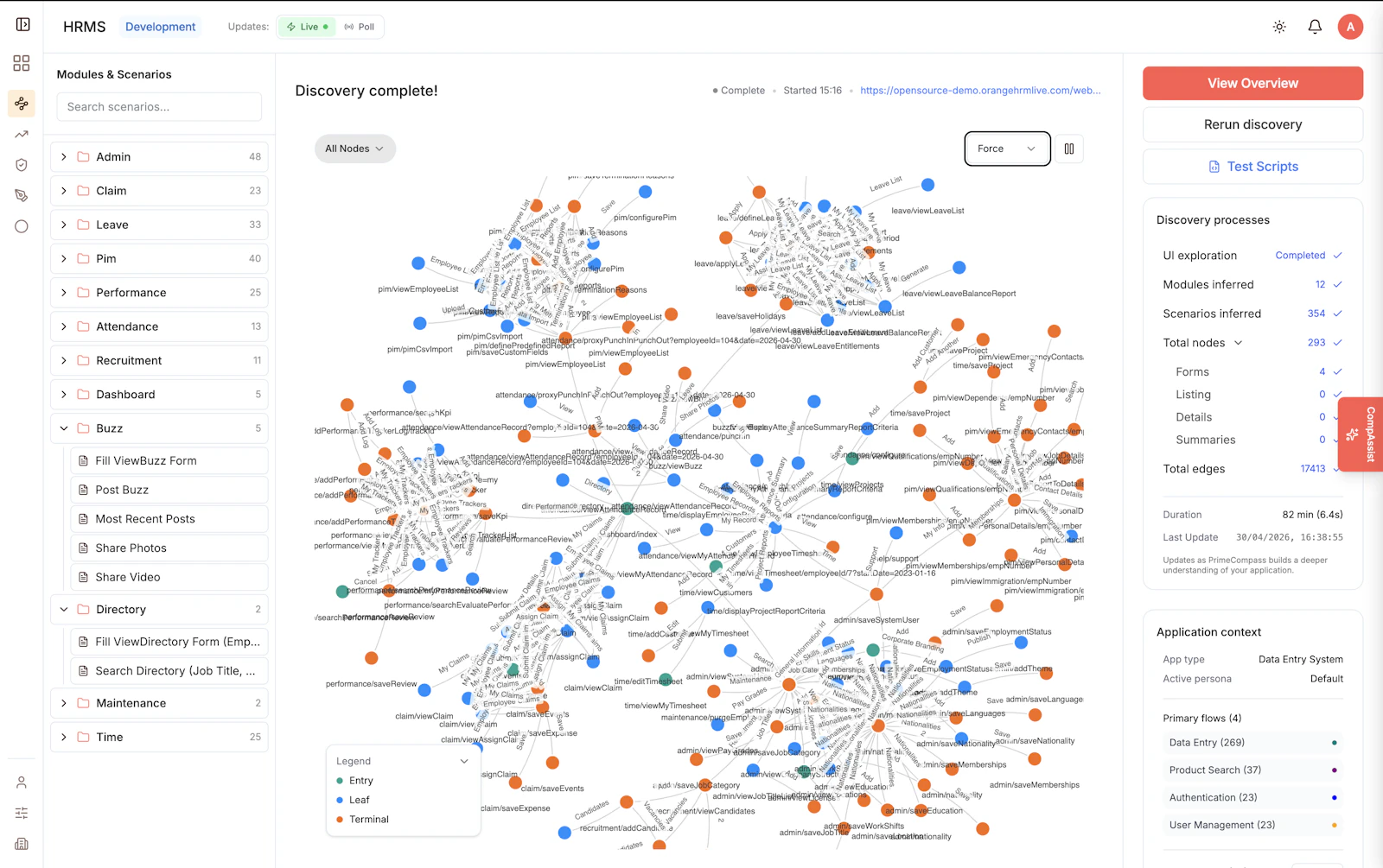 PrimeCompass.ai screenshot 2