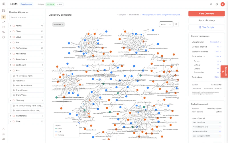 PrimeCompass.ai screenshot 2