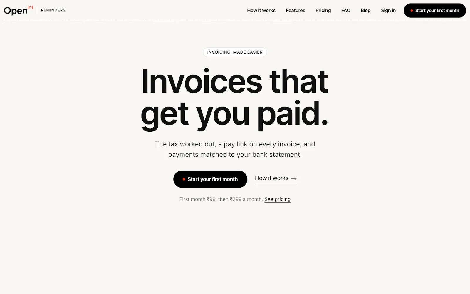Openn Invoice screenshot 2