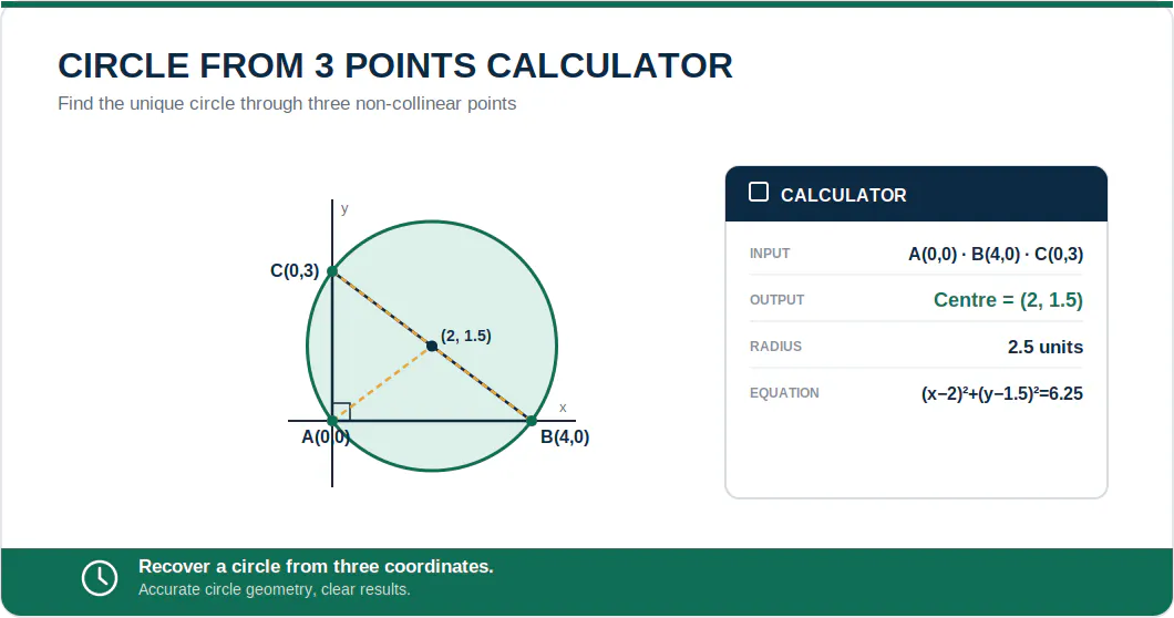 Circle Calculator gallery image