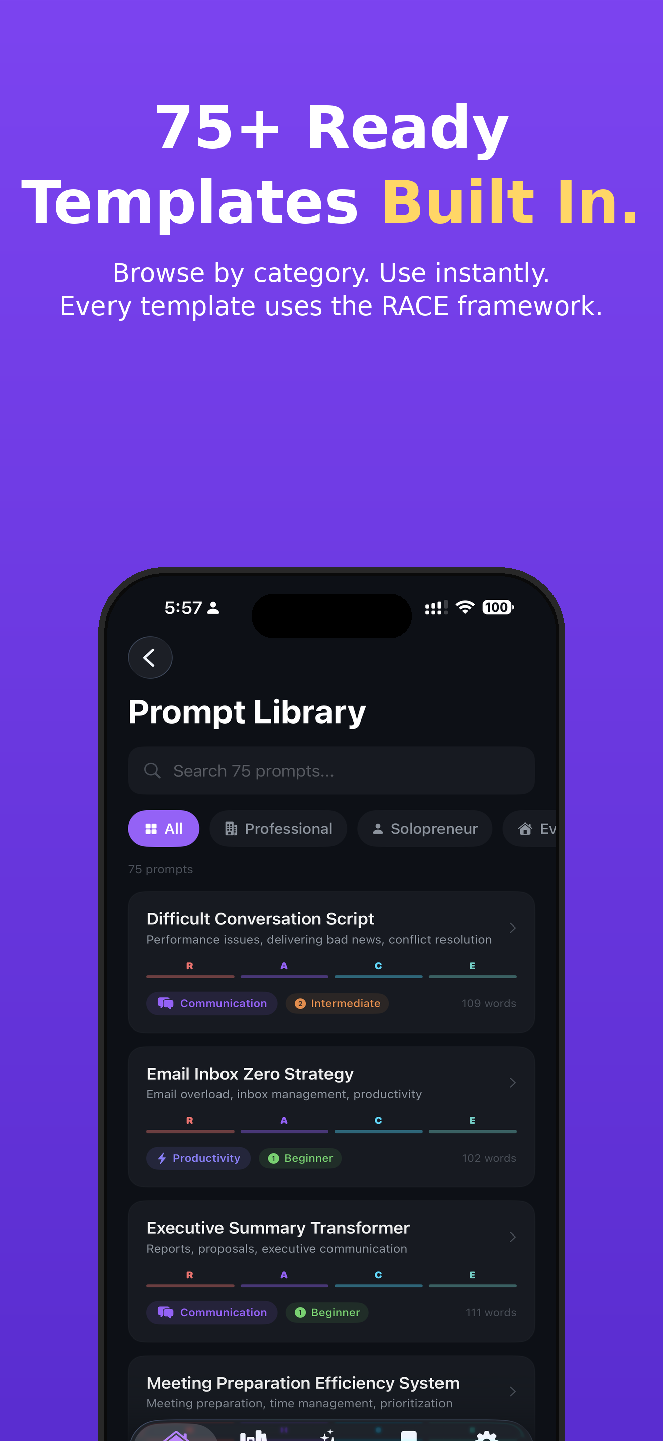 RACEprompt gallery image