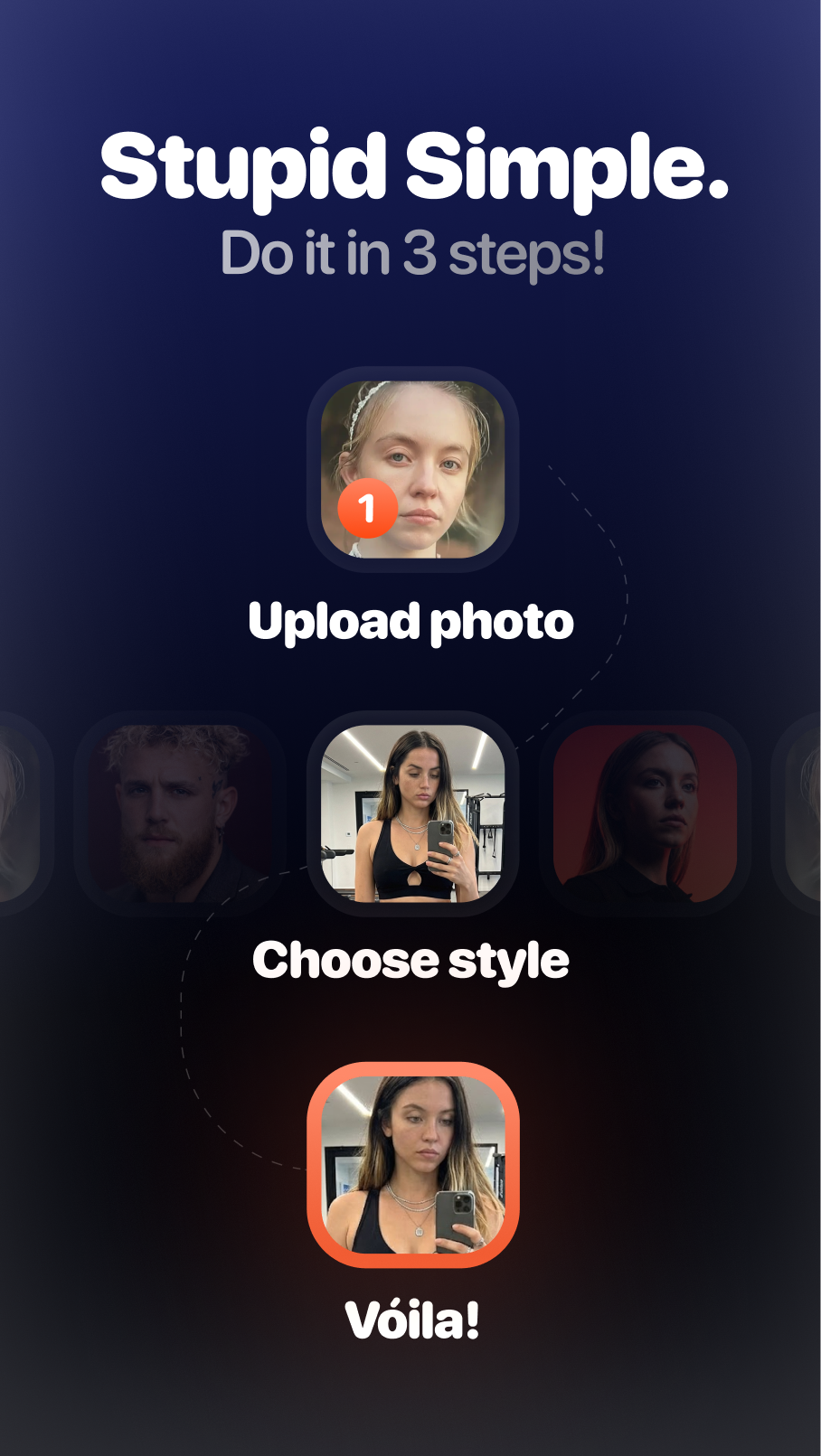 Selfio - Simple AI Profile Maker gallery image