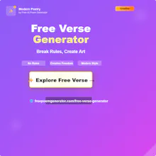Free Poem Generator gallery image