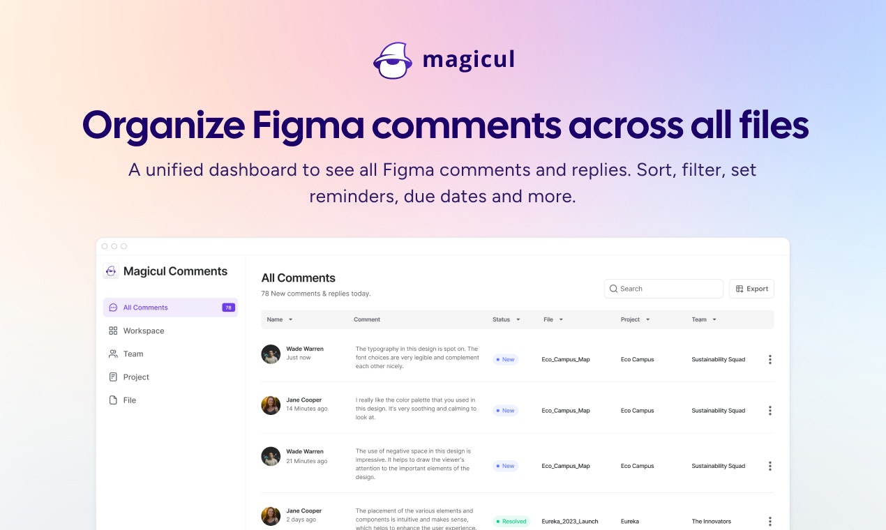 Media Người tổ chức bình luận figma bởi ma thuật 1