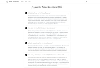 Gmail Dot Variations Generator gallery image