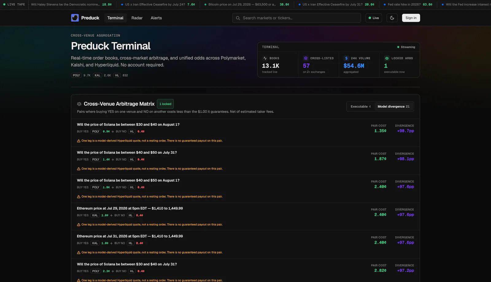 Preduck screenshot 1