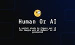 Human or AI? image