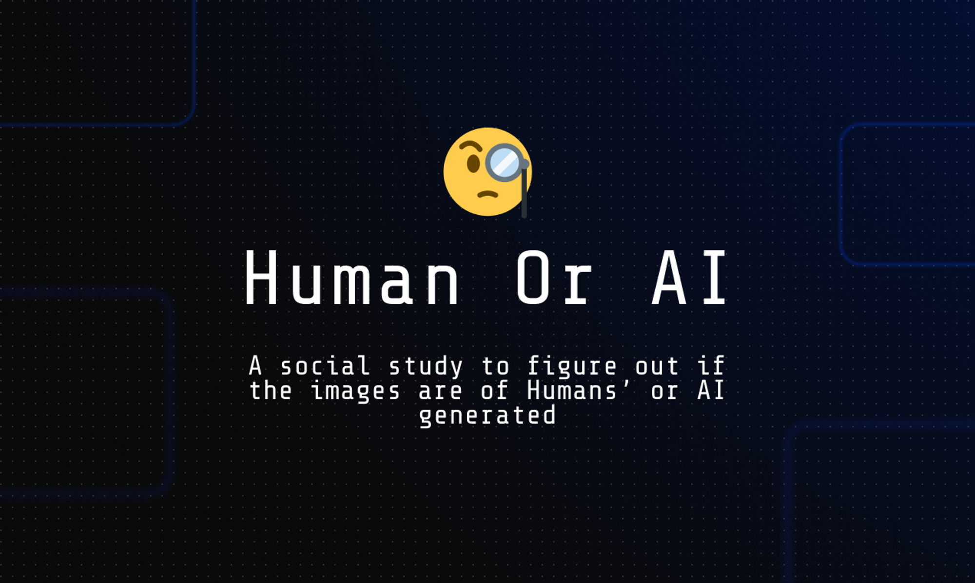 startuptile Human or AI?-A social game: identify image is real human or AI generated