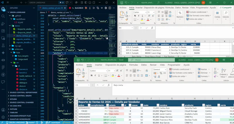 Orion Language screenshot 6