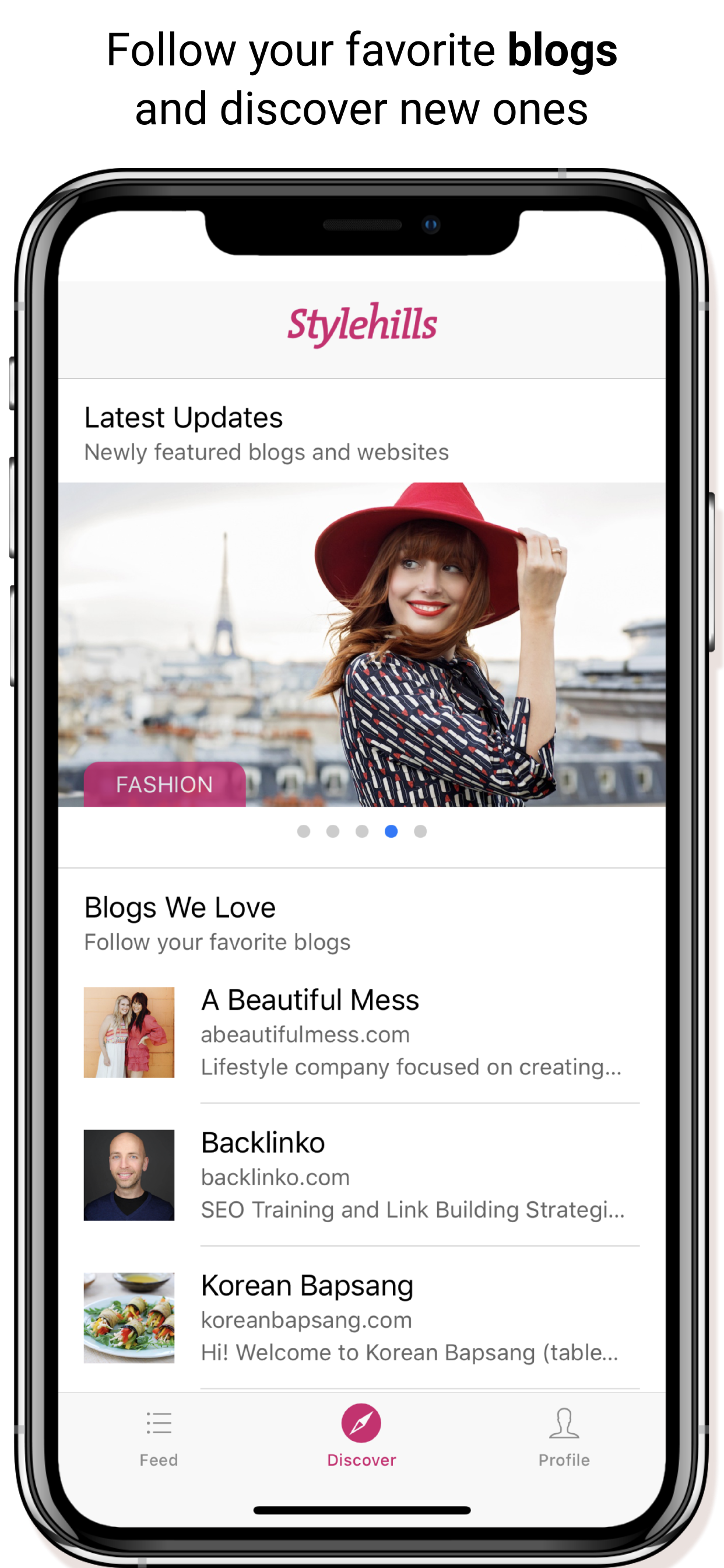 Stylehills | Blog Reader App gallery image