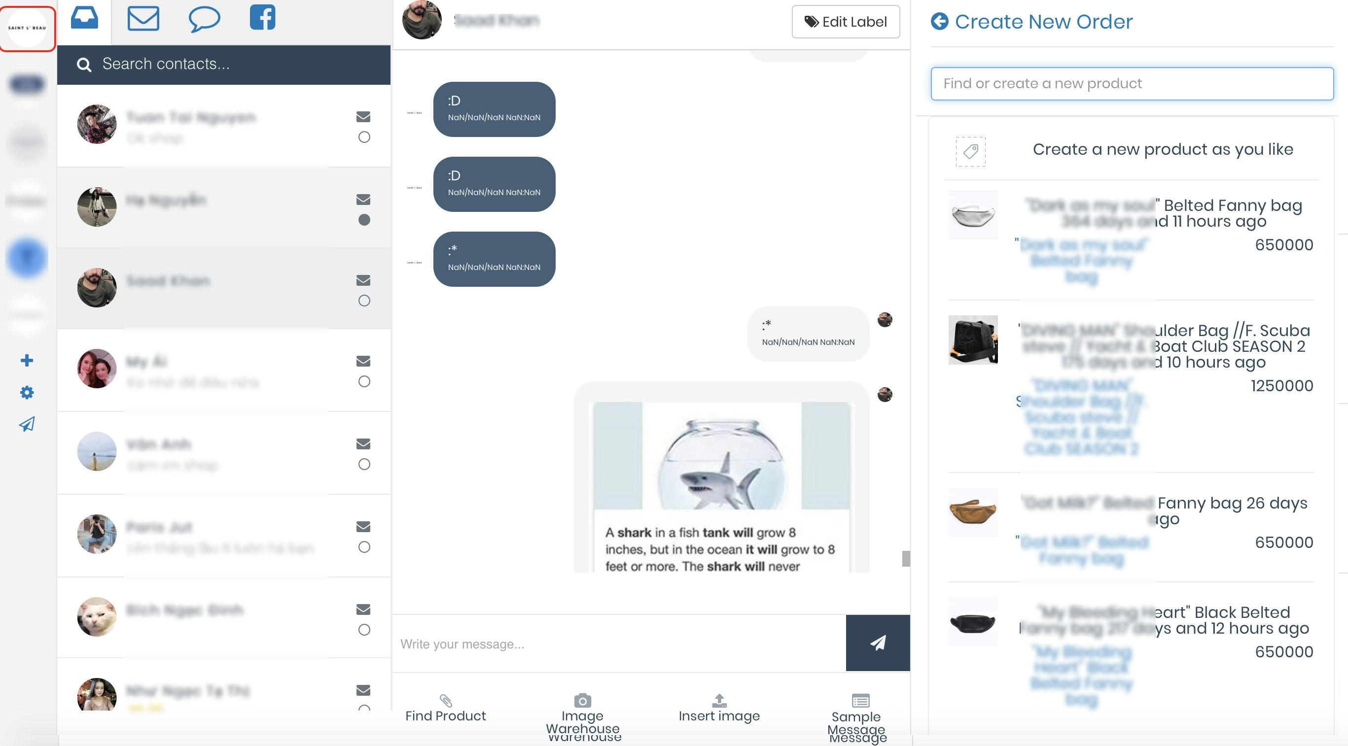 SaintMess - Fanpage Message Manager gallery image