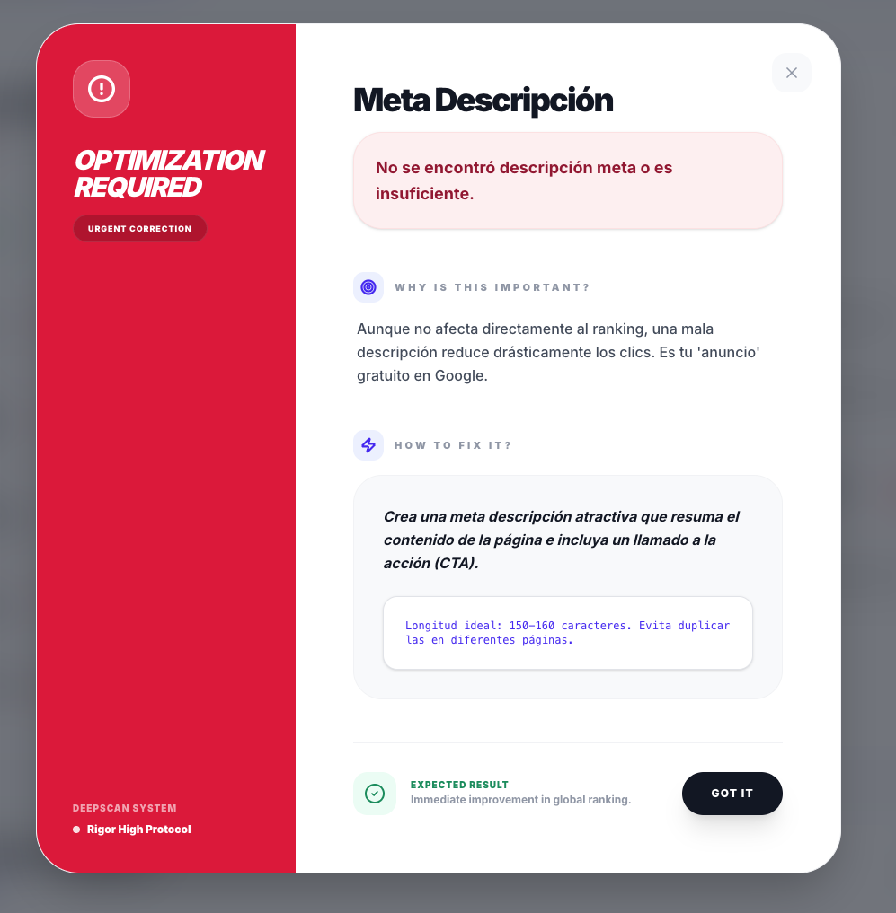 DeepScan SEO gallery image