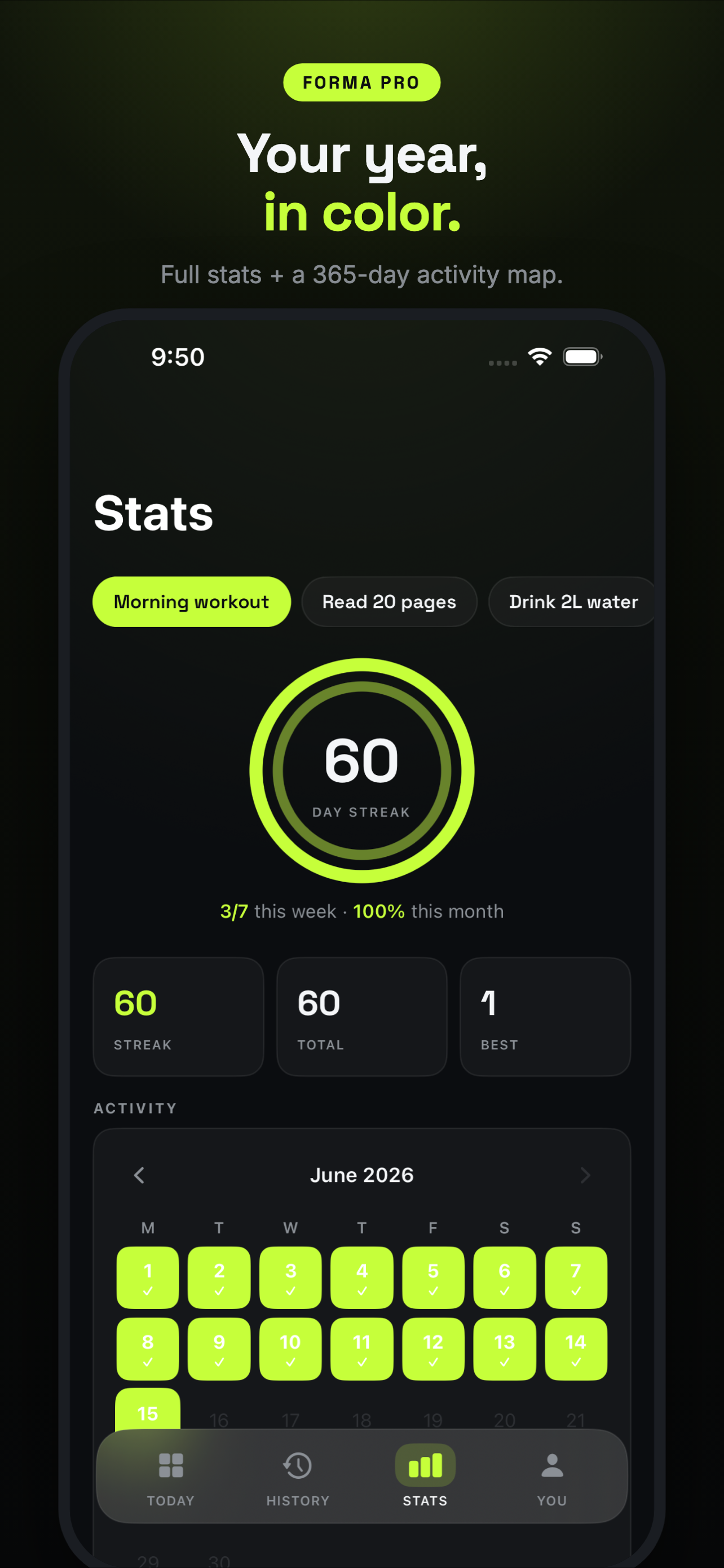 Forma: Habit Tracker gallery image