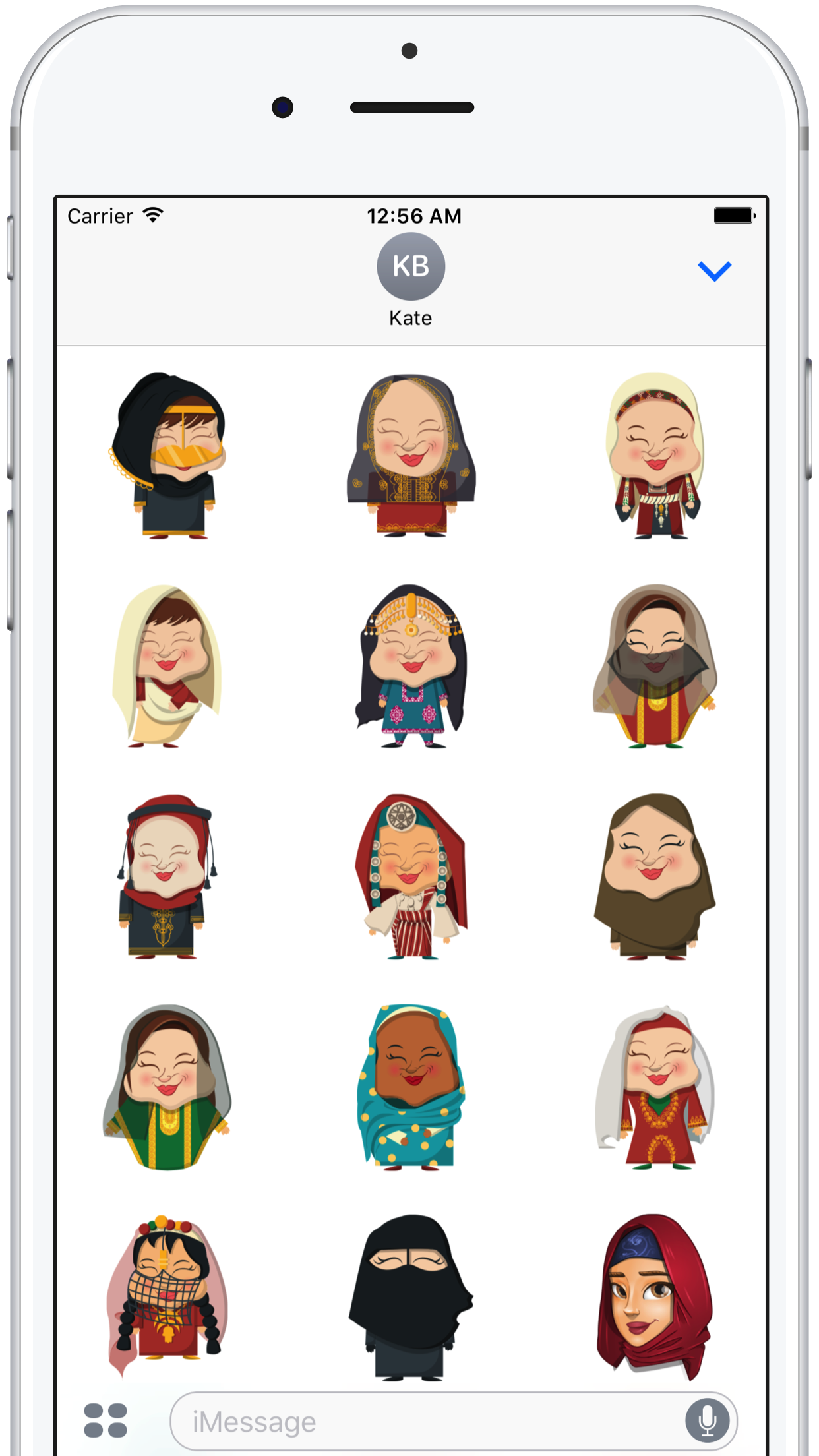 Arabic Emoji Stickers Pack 1 gallery image