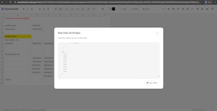 Spreadsheet gallery image