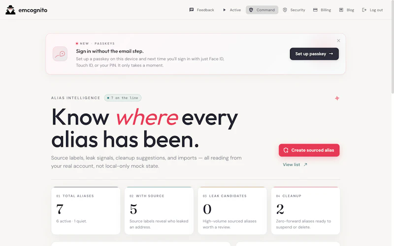 Emcognito screenshot 3