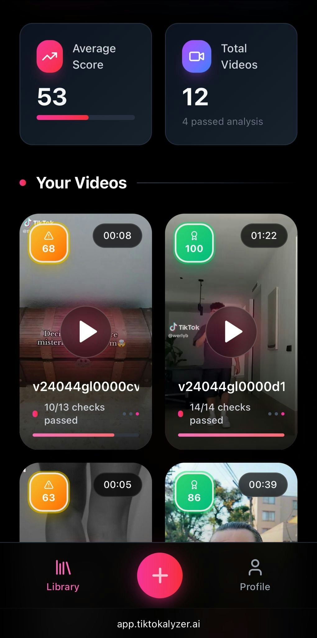 Tiktokalyzer.ai - Ai para el crecimiento de video media 1